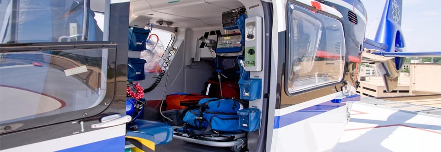 air ambulance helicopter